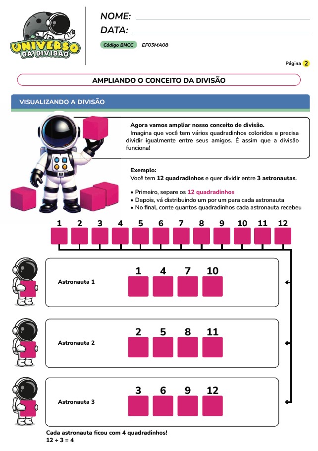 Atividades de Divisão