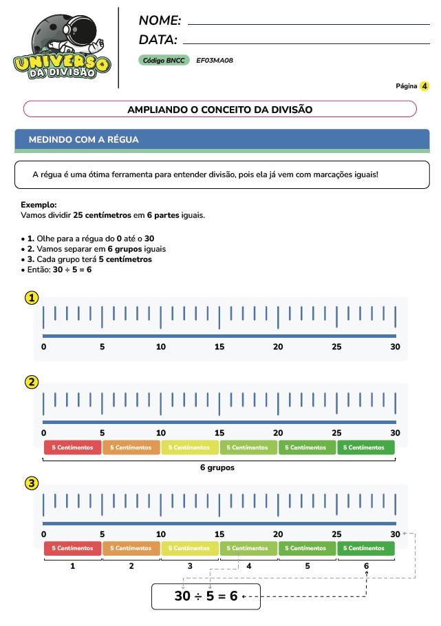 Atividades de Divisão