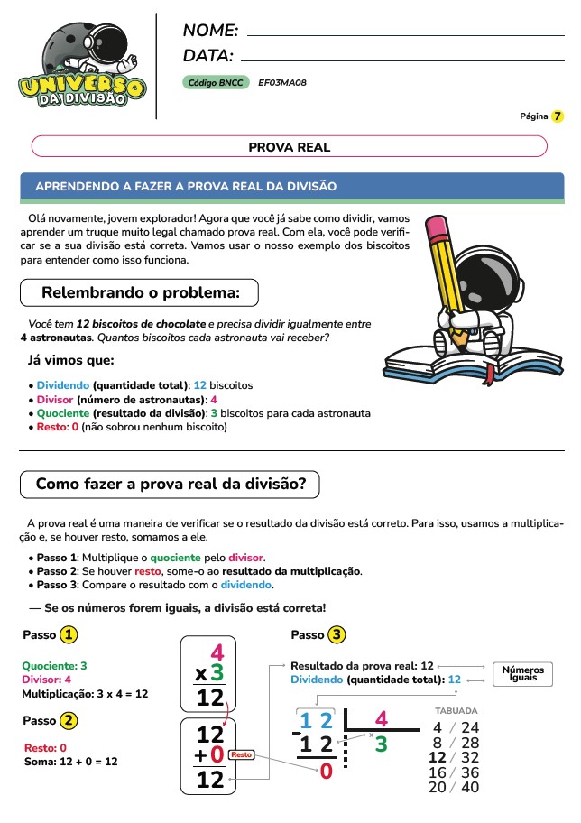 Atividades de Divisão